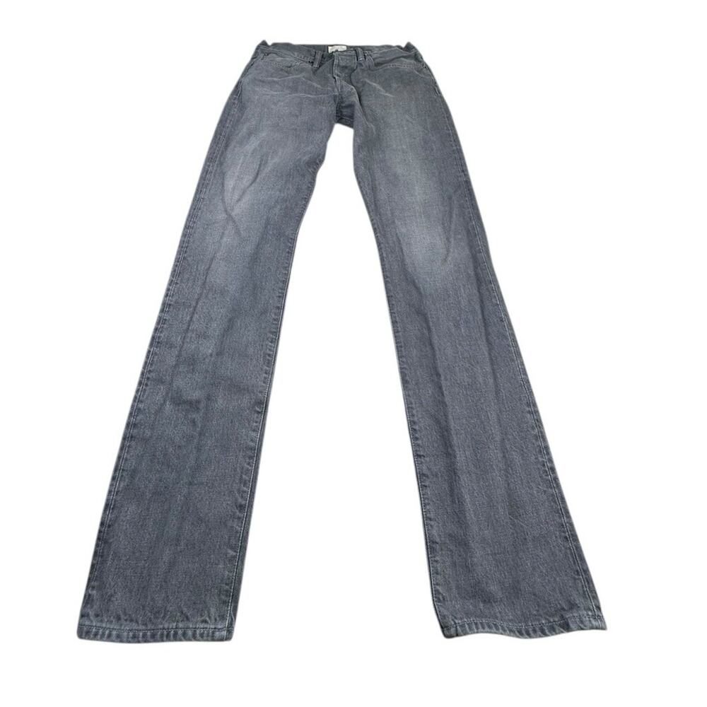 Simon Miller Narrow Kaine Japanese Selvedge Jeans Gray Mens 30x34 M001 USA